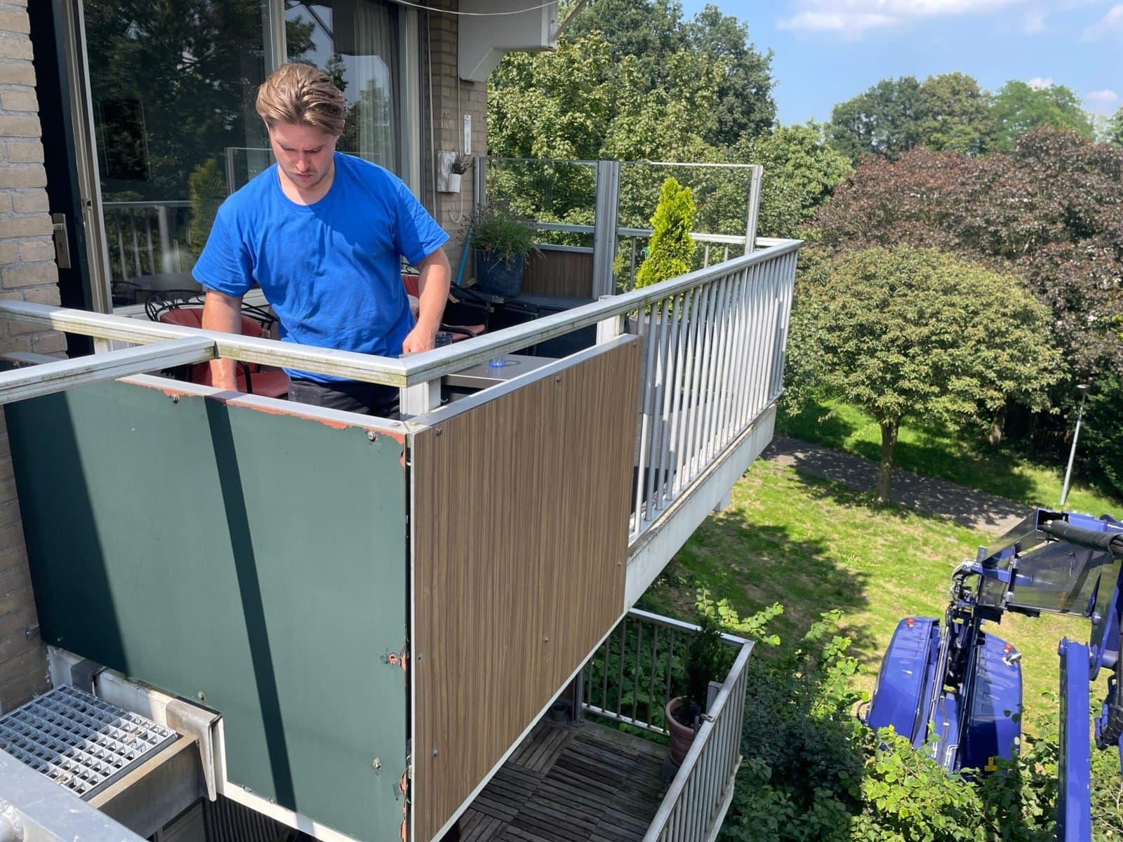 Gevelbekleding voor VvE in Hilversum